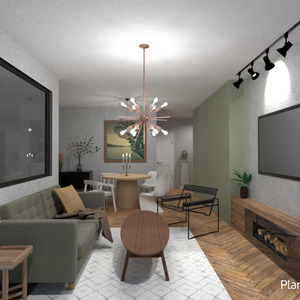 photos appartement meubles salon eclairage rénovation idées