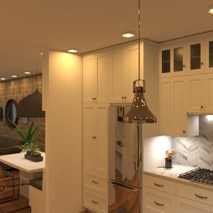 zdjęcia mieszkanie pokój dzienny kuchnia oświetlenie pomysły