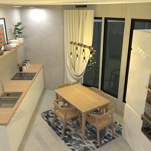 foto appartamento cucina illuminazione architettura vano scale idee