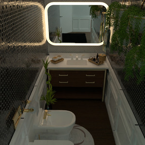 photos décoration diy salle de bains eclairage rénovation idées