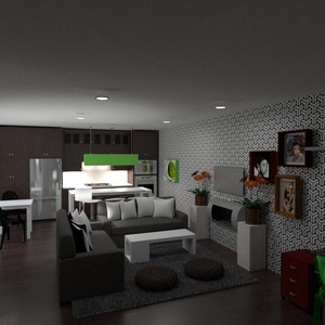 zdjęcia mieszkanie dom meble wystrój wnętrz pokój dzienny kuchnia jadalnia architektura pomysły