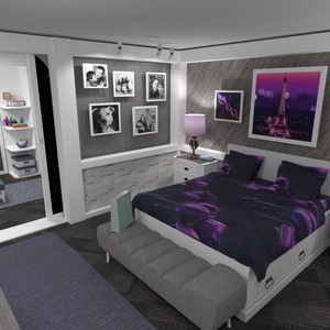 photos maison meubles décoration diy chambre à coucher eclairage espace de rangement idées