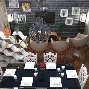 fotos casa decoração iluminação sala de jantar arquitetura ideias