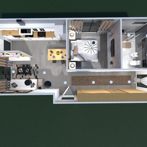 nuotraukos butas miegamasis svetainė virtuvė namų apyvoka idėjos