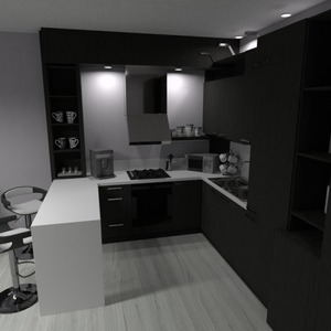 zdjęcia kuchnia mieszkanie typu studio pomysły
