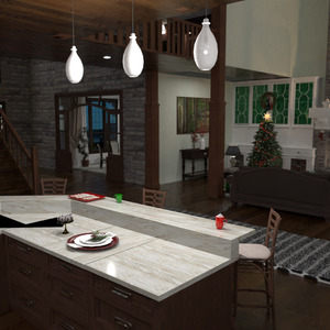 fikirler house decor living room kitchen lighting ideas
