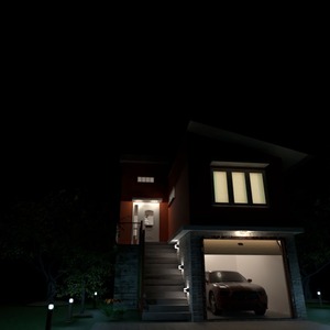 идеи дом гараж освещение идеи