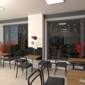 photos décoration eclairage café architecture espace de rangement idées