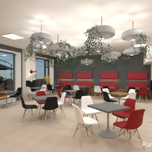 fotos mobílias decoração escritório iluminação cafeterias ideias