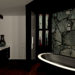 photos appartement décoration salle de bains eclairage idées