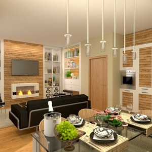 fotos apartamento mobílias faça você mesmo quarto cozinha iluminação reforma sala de jantar arquitetura despensa patamar ideias