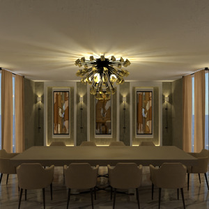 foto arredamento decorazioni illuminazione sala pranzo idee