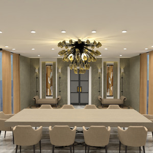 foto arredamento decorazioni illuminazione sala pranzo idee