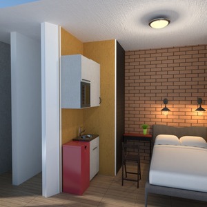 foto appartamento angolo fai-da-te camera da letto monolocale idee