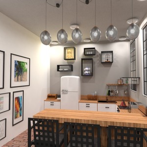 fotos apartamento cozinha iluminação ideias