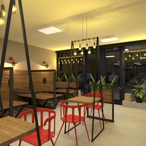 foto veranda arredamento decorazioni illuminazione caffetteria idee