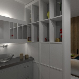 zdjęcia meble zrób to sam łazienka oświetlenie mieszkanie typu studio pomysły