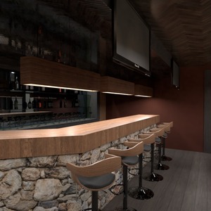 foto illuminazione caffetteria architettura idee