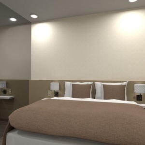 foto appartamento arredamento camera da letto illuminazione rinnovo idee