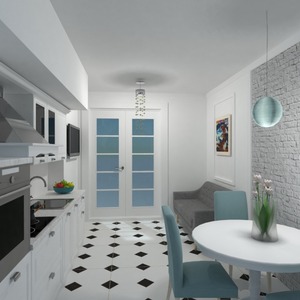 foto appartamento cucina illuminazione idee