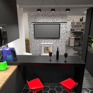 идеи квартира мебель гостиная кухня студия идеи