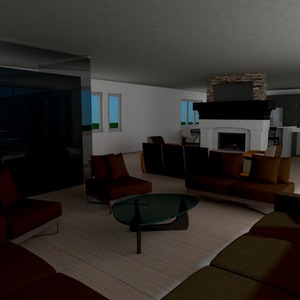 zdjęcia meble pokój dzienny mieszkanie typu studio pomysły