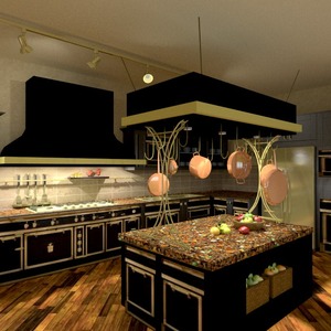 照片 独栋别墅 家具 厨房 照明 改造 储物室 创意