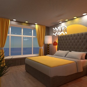 foto casa arredamento camera da letto illuminazione vano scale idee