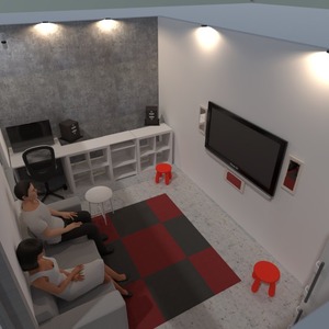 zdjęcia pokój diecięcy oświetlenie mieszkanie typu studio pomysły