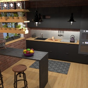 nuotraukos butas dekoras virtuvė apšvietimas аrchitektūra idėjos