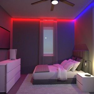 photos appartement meubles décoration chambre à coucher eclairage idées