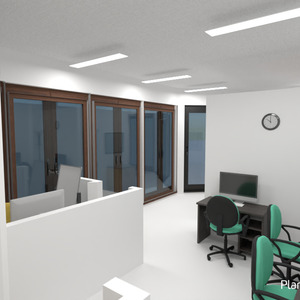 zdjęcia biuro oświetlenie remont mieszkanie typu studio pomysły