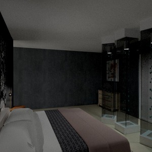 foto appartamento camera da letto illuminazione idee