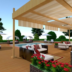 fotos casa terraza muebles decoración exterior paisaje ideas