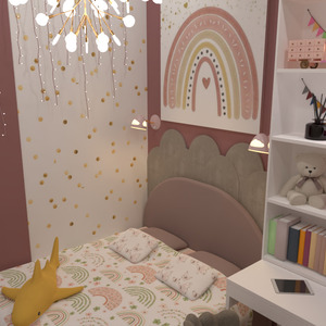 идеи декор спальня детская освещение идеи