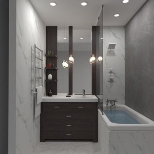 photos appartement maison salle de bains eclairage rénovation idées