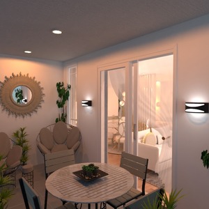 photos apartment terrace living room lighting ideas