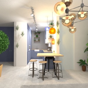 fotos apartamento muebles decoración salón cocina iluminación reforma hogar trastero ideas
