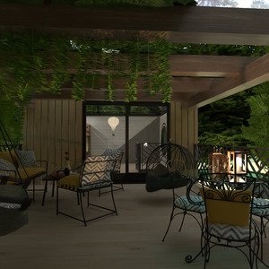 fotos casa terraza muebles decoración exterior ideas