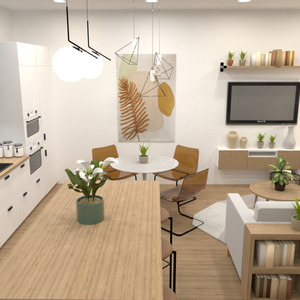 photos appartement meubles décoration cuisine eclairage idées