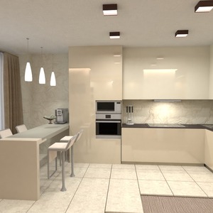 foto appartamento angolo fai-da-te cucina illuminazione rinnovo sala pranzo monolocale idee