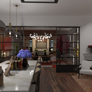 foto appartamento cucina illuminazione rinnovo architettura idee