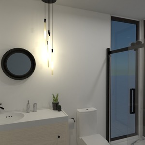 zdjęcia wystrój wnętrz łazienka oświetlenie mieszkanie typu studio pomysły