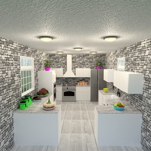 foto decorazioni cucina illuminazione architettura ripostiglio idee