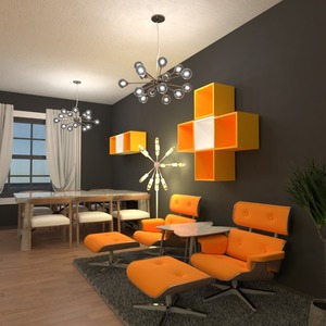 fotos muebles decoración salón iluminación ideas