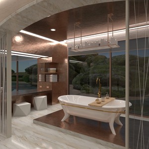 照片 浴室 照明 景观 结构 储物室 创意