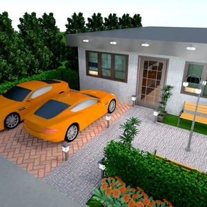 nuotraukos namas terasa garažas kraštovaizdis аrchitektūra idėjos