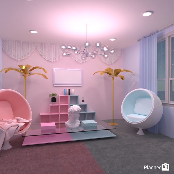 Bubble gum - Free Online Design | 3D House Ideas - by Planner 5D