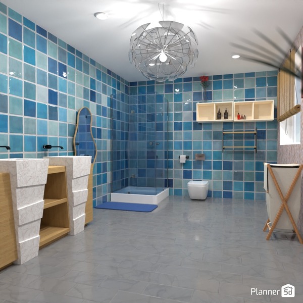 Dream Bathroom - Free Online Design | 3D House Ideas - by Planner 5D