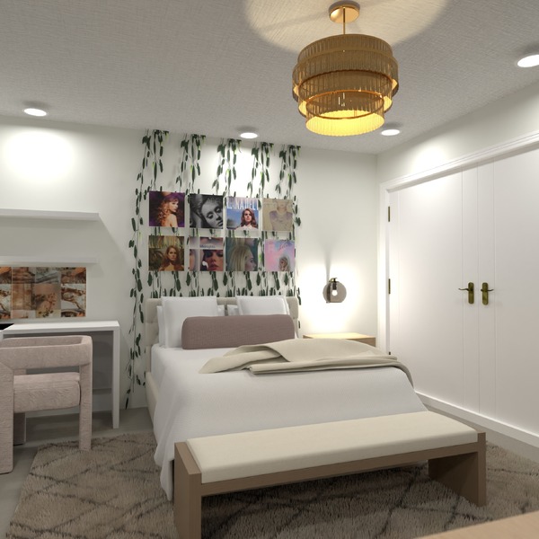 Olivia John Bedroom - Free Online Design | 3D House Ideas - by Planner 5D